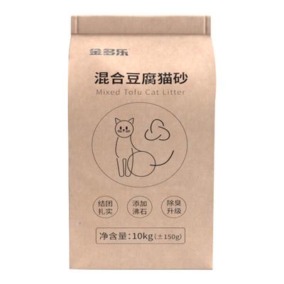 自营金多乐豆腐猫砂10公斤除臭