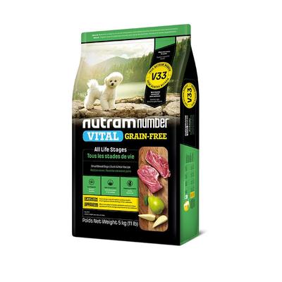 纽顿鸭肉梨狗粮V33比熊小型犬粮