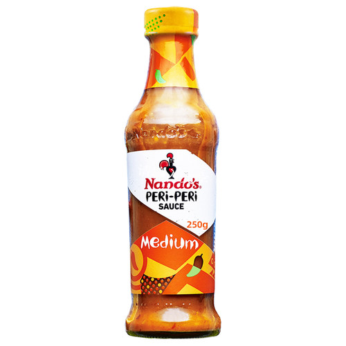 原装进口nandos酱风味烤鸡辣椒酱经典中辣南逗轻食酱料辣酱蛋黄酱