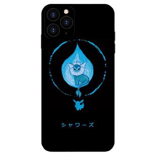 水伊布原创卡通宝可梦手机壳14适用iPhone16小米13光面玻璃12全包11苹果15ProMax神奇宝贝Plus华为硅胶保护壳