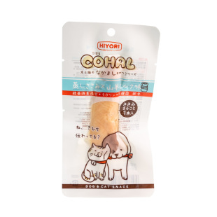 HIYORI日和优宠狗零食蒸煮鸡肉干宠物肉条幼犬小型犬猫咪软粮湿粮