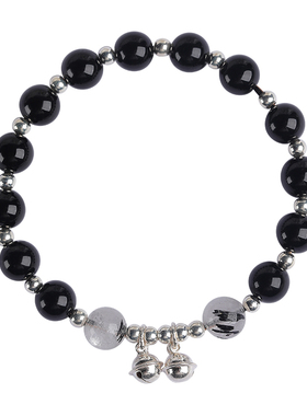 若慕男女黑曜石小众设计手链