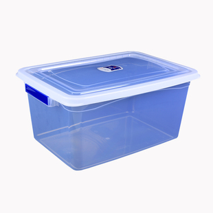 保鲜盒透明塑料盒长方形带盖大号密封盒子商用食品收纳盒厨房冰箱