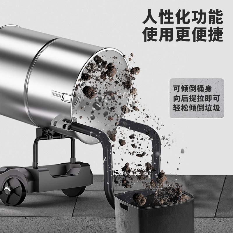 吸尘器工业用商用大型工厂车间粉尘大功率吸尘机强力吸力大吸水