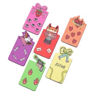 妖精的口袋【越学越开心】原创多巴胺软磁性趣味书签2025年新款精美礼品纪念品