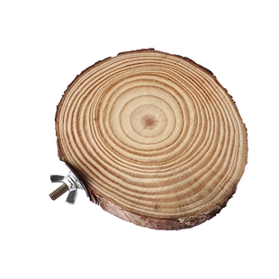 宠物鹦鹉玩具原木花椒松树圆形栖息台鹦鹉牡丹鸟笼用品配件鸟站台