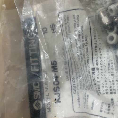 下单前咨询SMC电磁阀用M5快速接头KJS04-M5小接头KJS04-