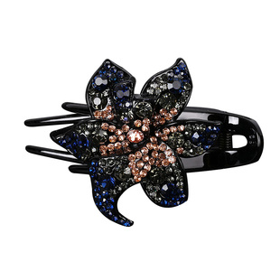 新款发卡中老年发夹女碎发鸭嘴夹妈妈盘头发用的时尚头花头饰夹子