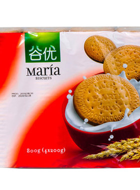 谷优消化饼干玛利亚饼干200g