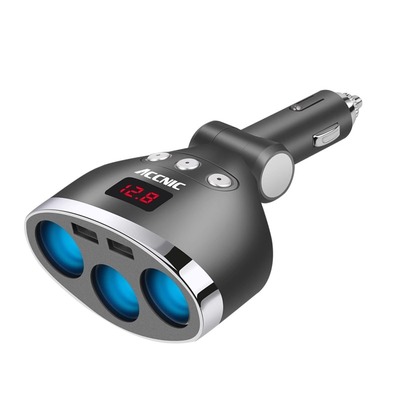 【120W大功率】点烟器车充一拖五