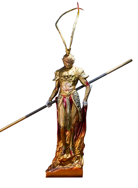 齐天大圣孙悟空摆件黄铜桌面装饰