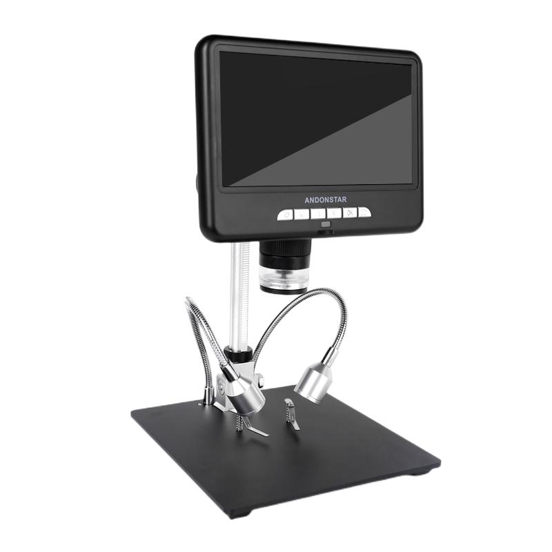 安东星2400万高清HDMI带屏电子显微镜数码工业放大镜超高物距古玩鉴定电路板手机焊接维修玉器沉香AD207S-Pro