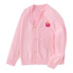 巴拉巴拉童装女童针织衫新款春秋装小童男童宝宝毛衣外套V领开衫