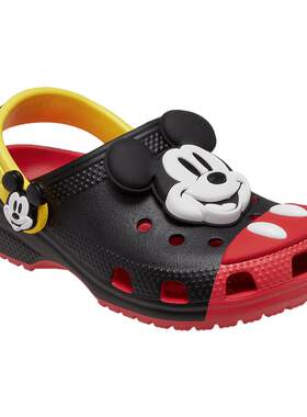 Crocs卡骆驰xMickey&Friends合作系列米奇款经典洞洞鞋（儿童款）