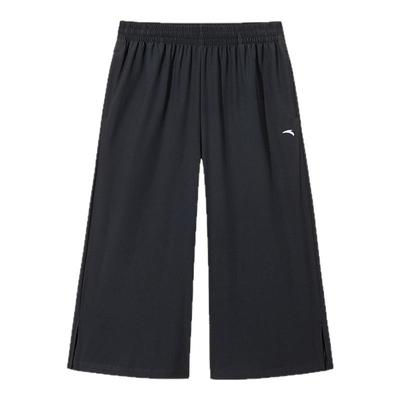 安踏速干防晒七分裤裙阔腿裤