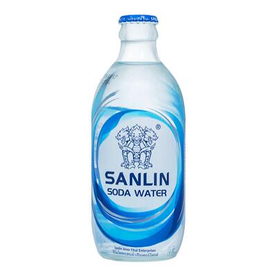 三麟苏打水气泡水335ml无糖饮料