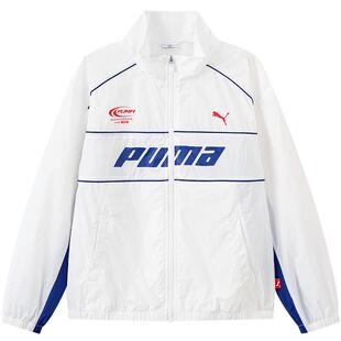 PUMA彪马童装儿童夏季长袖便服防晒衣运动服时尚赛车服酷感街头风