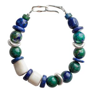 石几凤凰石多宝手串低调沉稳