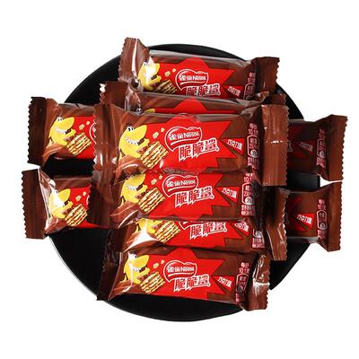 雀巢脆脆鲨500g年货散装喜糖威化