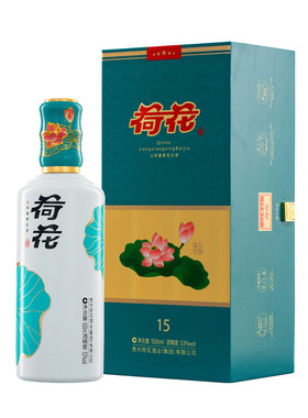 贵州荷花酒上品荷花53度500ml