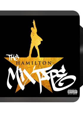 原装进口 百老汇音乐剧 汉密尔顿Hamilton  欧版2LP黑胶唱片 原卡