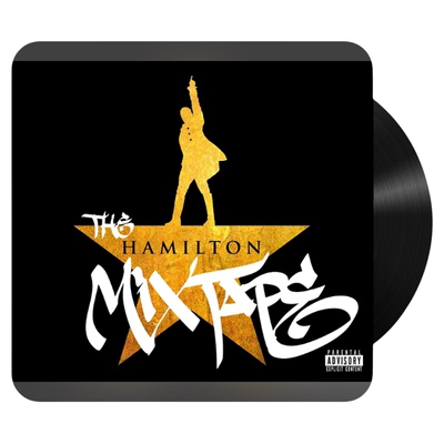 原装进口 百老汇音乐剧 汉密尔顿Hamilton  欧版2LP黑胶唱片 原卡