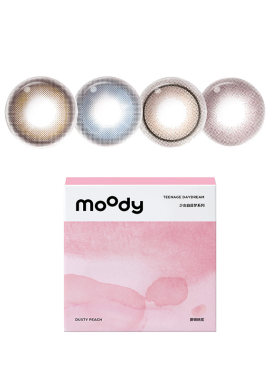 【自营】moody美瞳日抛小直径10片松林木屋少女系列彩色隐形眼镜