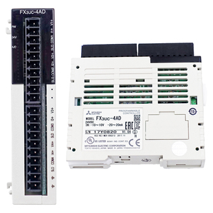 三菱PLC模拟量FX3U 3UCFX2N 3A2AD4AD4DA8AD232IF TC PT 1PG-E