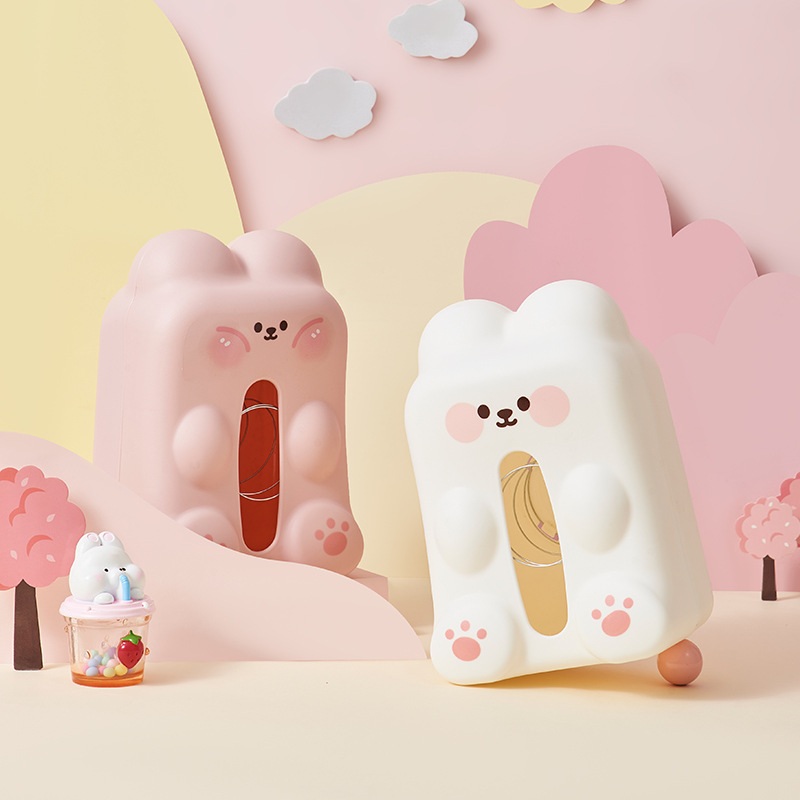 家用纸巾盒创意可爱客厅桌面卫生间餐巾纸奢盒高档抽收纳轻茶几纸