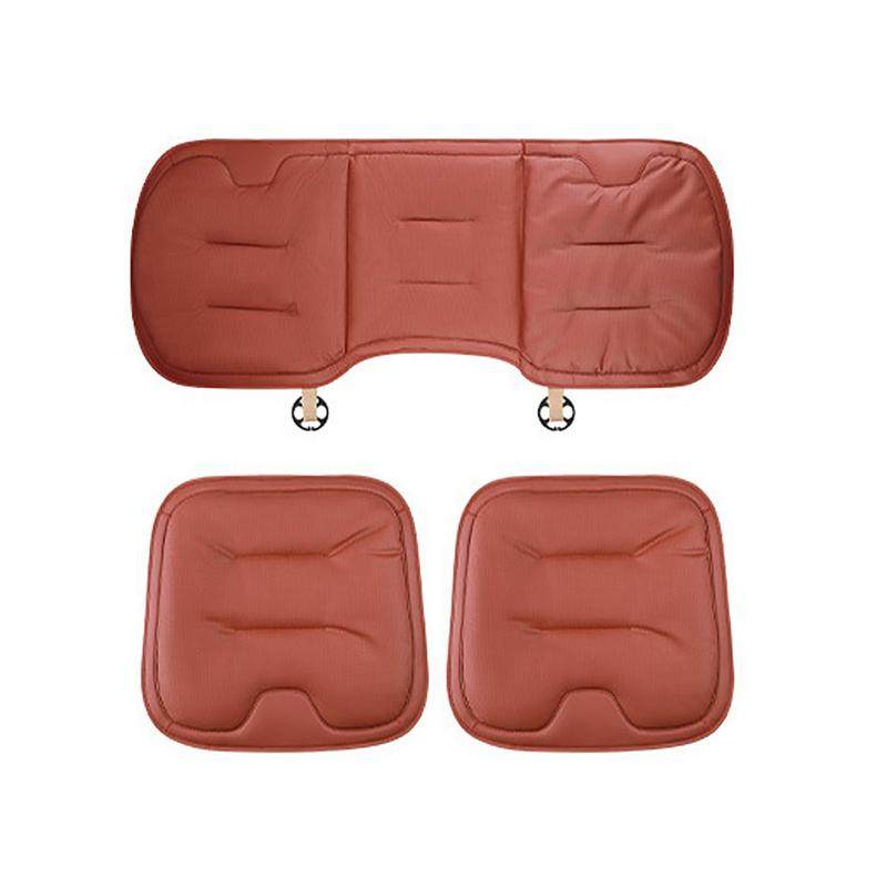 汽车坐垫冬季四季通用高级感纳帕皮单片通风透气前后排座椅套座垫