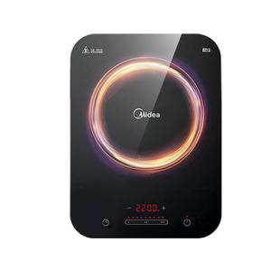 美的电磁炉家用大功率火力大面板节能火锅超薄款新款电池炉