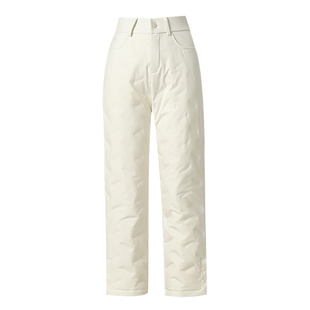 雅鹿羽绒裤女外穿2025新款冬加厚时尚保暖休闲哈尔滨东北防寒棉裤