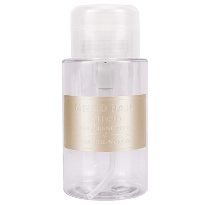 美甲清洁水按压病卸甲水分装空瓶