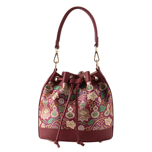 2026新款国风张和才蜀锦手提斜跨包新中式云朵包包送长辈妈妈礼物