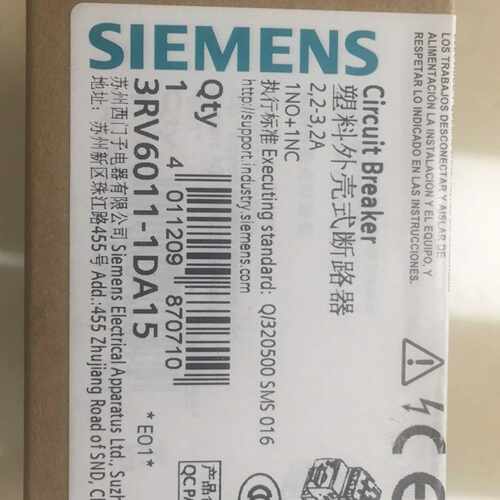 议价西门子 3RV6011-1AA15/1BA15/1CA15/1DA15/1EA15 3RV6411-1BA