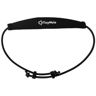 TinyMola潜水二级头项圈固定带皮筋长短喉颈绳技潜颈挂绳水肺装备