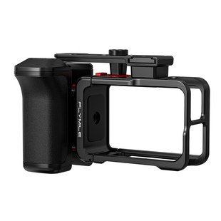 Flymile适用大疆Action4/5Pro街拍手柄套装配件影石Insta360AcePro2街拍手柄组件运动相机手持握把金属兔笼