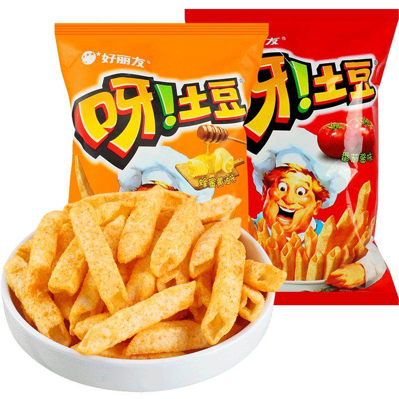 好丽友蜂蜜黄油味大包薯片