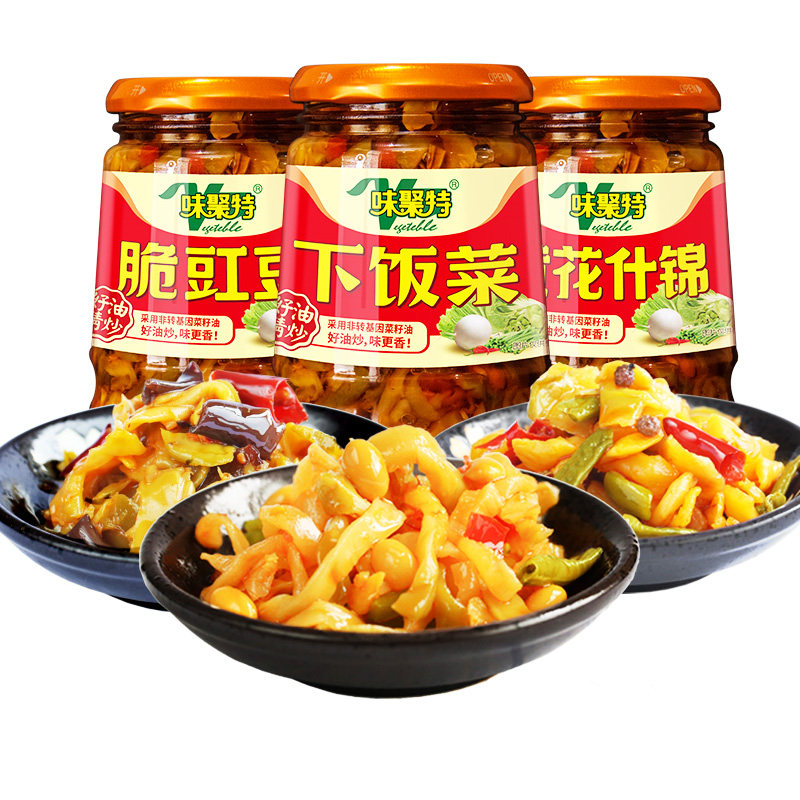 味聚特黄花什锦爽口下饭菜