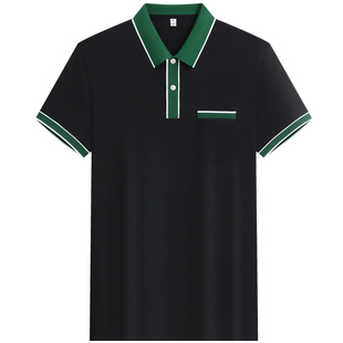 冰丝t恤定制工作服短袖印logo夏季烧烤火锅店餐饮服务员工衣服装