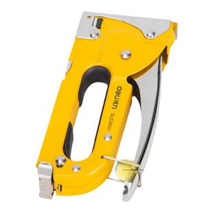 得力钉枪手动射钉枪码钉枪木工钉子专用打钉神器马订枪气钉枪家用