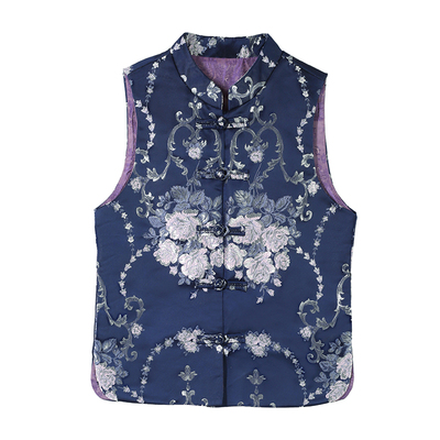 新中式国风短款马甲女外穿春秋季