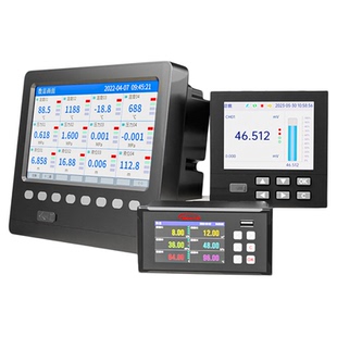 美控多路无纸记录仪温度工业级曲线数据压力电流电压监测记录仪