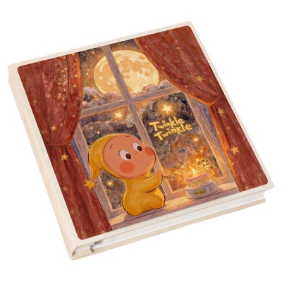 diy自粘式覆膜相册照片收纳情侣宝宝记录5寸6寸7拍立得3寸4影集册