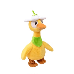 婴儿电动玩具复读鸭龄宝宝抬头练习0一6个月儿童唱歌跳舞鲁比走路