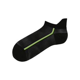 Tabio袜子男网眼短袜透气吸汗提耳防滑短筒袜男运动跑步休闲百搭