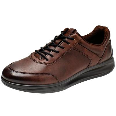 爱步百搭透气真皮雅仕运动休闲鞋