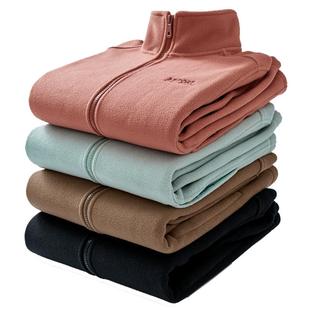 抓绒衣女男秋冬季保暖加厚卫衣上衣开衫冲锋衣内胆立领摇粒绒外套