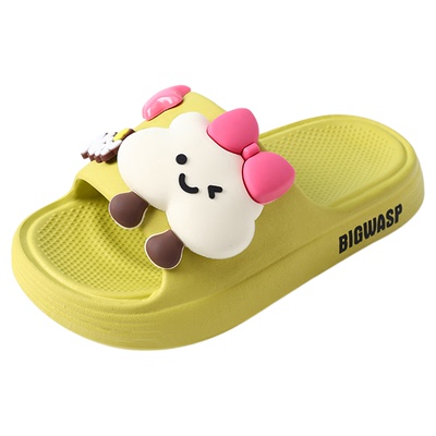 BIGWASP小云朵卡通轻便软底凉拖