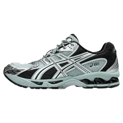 ASICS GEL-Nimbus 10.1歪头鞋复古拼接低帮训练跑步鞋 男女同款